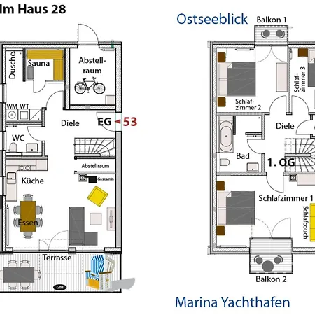 Ostsee - Maisonette - Nr 53 